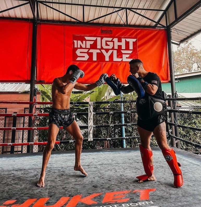 Training at Fight Street Chalong, Phuket Thailand
